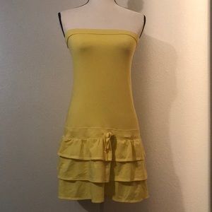 V.S. Pink- Yellow Swimsuit Cover